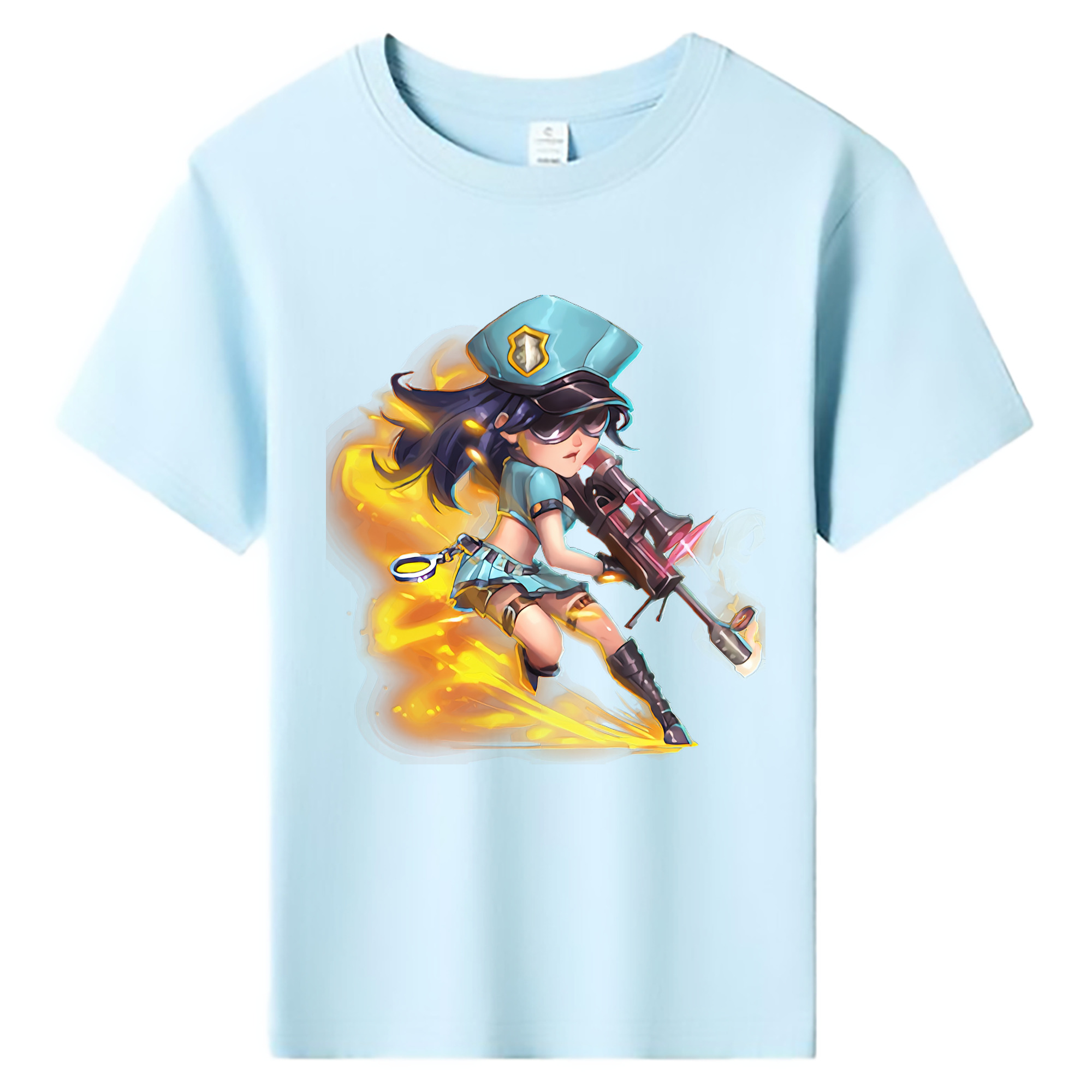 （画像用） リーグ・オブ・レジェンド League of Legends LOL 綿100％キッズTシャツ（フロントプリント）